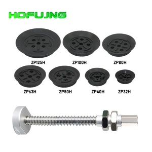 Hofujng Nice Black Vacuum <b>Suction</b> Cups ZP-32/40/50/63/80/100/125mm Various Sizes Rubber <b>Suction</b> Cups Mold Processing Service - Product Image 4