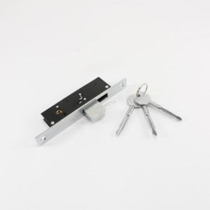 Cerradura de puerta corredera de fábrica <span class=keywords><strong>Lareina</strong></span> cerradura de puerta corredera de perfil mico para puerta de marco de aluminio con llaves cruzadas - Product Image 2