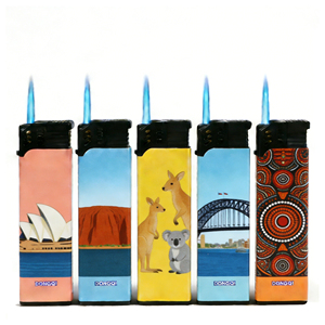 Encendedor de Cigarros Electrónico Recargable de Butano, a Prueba de Viento, con Logotipo Personalizado OEM, para Uso en Australia - Product Image 3