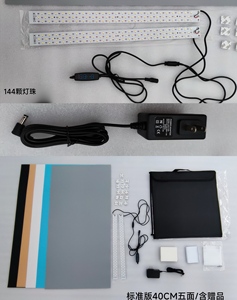 Có thể gập lại 40cm cho Softbox <span class=keywords><strong>lightbox</strong></span> <span class=keywords><strong>Studio</strong></span> chiếu sáng 5500K màu mini lều cho sản phẩm nhiếp ảnh chụp ảnh <span class=keywords><strong>Studio</strong></span> Hộp - Product Image 3