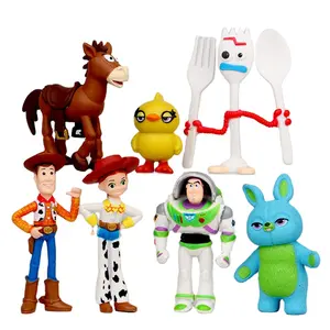 TCXW111009 Toy Story 4 Buzz Light Year Woody Jessie Bullseye Forky Figure Poupée Modèle à collectionner Action Figure Jouet Enfant Cadeaux