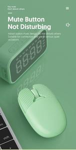 2.4G Wireless <b>Mouse</b> Bluetooth Multi-Device Silent Rechargeable <b>Computer</b> <b>Mouse</b> <b>for</b> iPad Laptop PC Mac Android Tablet - Product Image 6