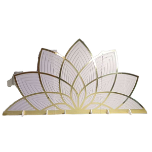 Decorazioni natalizie esterne Anti-graffio Chiffon sfondo tenda a tinta unita trasparente pannello bianco diamante filato tende balcone - Product Image 4