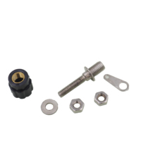 Connecteur banane 4 mm rouge et noir, borne de connexion pour haut-parleur, prise jack banane pour amplificateur et onduleur