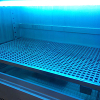 Chambre d'essai UV pour l'âgeing, version en acier inoxydable, lampe UV 40W, système de pulvérisation par condensation, contrôleur à écran tactile, machine de test