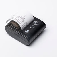 Printer Mini Thermal Portabel 58HB2, Printer Mini Bluetooth 3500MAh 58Mm