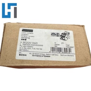 โมดูลคอนแทคเตอร์ AC-3 3RT2026-1AN20 3RT2026-1AN20ตัวควบคุมการเขียนโปรแกรม PLC ของแท้สินค้าใหม่ - Product Image 1