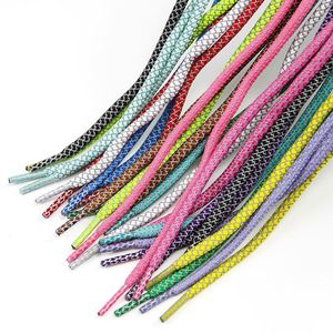 Polyester Reflective Shoelaces Women Men Glowing in Dark Shoe Laces <b>for</b> Sneakers Sport Shoes Rope Bootlaces - Product Image 4