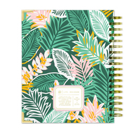Journal de gratitude quotidien personnalisé avec reliure spirale