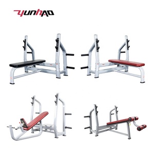 批发商用多功能倾斜仰卧起坐可调平举重台钢 + 聚氨酯建筑400公斤容量 - Product Image 2