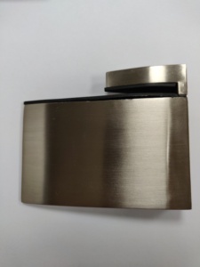 Penjepit Kaca Kamar Mandi dari Paduan Seng yang Dapat Disesuaikan, Warna Krom, Bentuk <span class=keywords><strong>G</strong></span> - Product Image 6