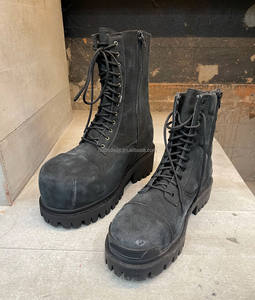 עגולות נוספות קרב הבוהן גברים נעליים אופנתיות יוניסקס נשים גברים להתלבש נעליים נעליים נשים גברים גברים להתלבש נעלי מכה שחורה - Product Image 2