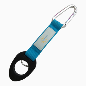 Soporte de silicona para botella de agua, Clip de gancho con accesorio de mosquetón y llavero, práctico y duradero - Product Image 4