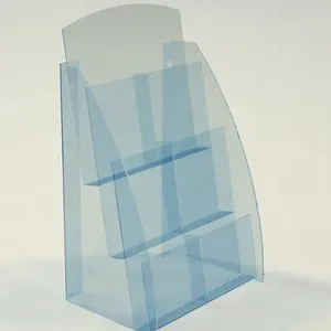 A6 A5 A4 A3 Acrylic Leaflet Holder, Colored Perspex Leaflet Display Stand