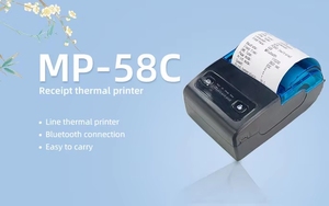 Custom Logo Yunli <b>Mini</b> Thermal Receipt Printer 58mm USB Portable Handheld Supermarket Application IOS Compatible Esc <b>Print</b> Stock - Product Image 2