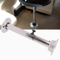 Base de support de piédestal en métal réglable en hauteur de 22 à 28 pouces pour caravane marine camping-car Legs-VT-02.048 de Table de Style moderne