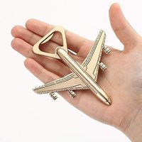 Décapsuleur en métal doré avec boîte-cadeau pour cadeaux de fête et décorations d'anniversaire de mariage