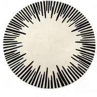 Tapis moderne écologique en polyester, sur mesure, doux et moelleux, pour salon, hôtel, appartement