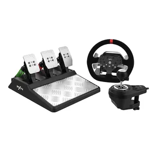 SUNDI PXN V10 Gaming Racing Steering Wheel 270 And 900 Degree With Pedal And Gear Stick For PS4 PC
