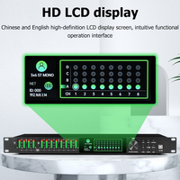 Procesador de Audio DSP Comercial para Conferencias y Escenarios, Serie LD, Aluminio, 6/8 Canales, Enrutamiento Analógico Multicanal, Venta al por Mayor