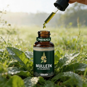 Gotas de Hoja de Verbasco Silvestre de Grado Alimenticio para el Apoyo Pulmonar y Respiratorio, Refuerzo de la Inmunidad en Botella - Product Image 2