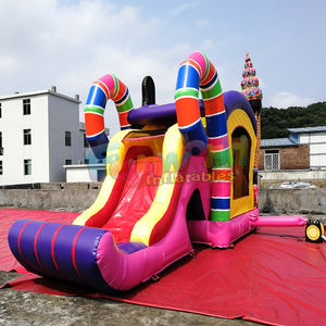 Castello Gonfiabile Combo Sugar Shack, Casa Rimbalzante a Tema Gelato, Castello Saltante - Product Image 3