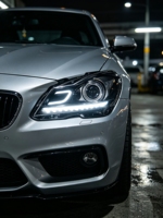 Kit de mise à niveau de phares LED Xénon neufs 6000K haute luminosité 5000 lm 50W pour Mercedes Classe C W204 C180/C200/C220 (2011-2014)
