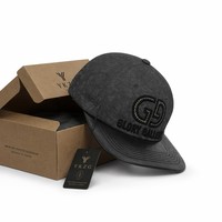 Casquette Snapback style équipe de course avec logo brodé 3D personnalisé, broderie latérale et visière imprimée – Vente en gros