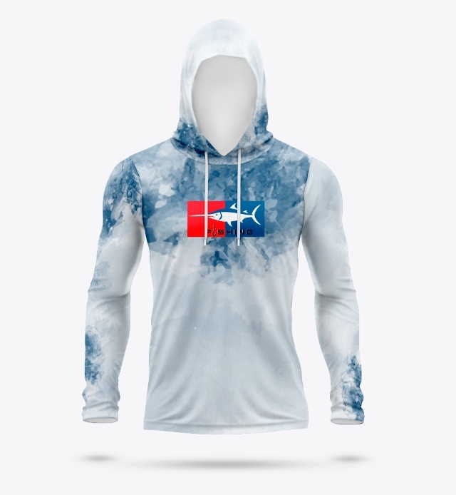 Camouflage blue