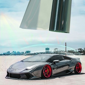 Cửa Sổ Màu Đen Tint automot màu phim cho xe chịu nhiệt Xe Cửa sổ phim vỡ bằng chứng - Product Image 4