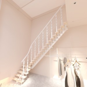 <span class=keywords><strong>Escalier</strong></span> mono-à-corbeaux d'origine usine, <span class=keywords><strong>Escalier</strong></span> de loft, <span class=keywords><strong>Escalier</strong></span> flottant intérieur, <span class=keywords><strong>Escalier</strong></span> droit en acier bien conçu - Product Image 4
