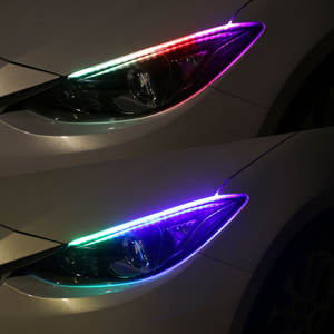 Luz de circulación diurna para coche de fábrica, señal de giro, flujo de freno, flujo de Color mágico multimodo, barra de luz de guía, tira de faros Led - Product Image 2