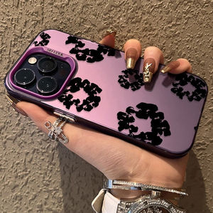 Elegante cerchio nero stampa rigida <span class=keywords><strong>Cover</strong></span> posteriore per <span class=keywords><strong>iPhone</strong></span> 17 16 15 14 <span class=keywords><strong>Pro</strong></span> <span class=keywords><strong>Max</strong></span> 13 12 <span class=keywords><strong>11</strong></span> <span class=keywords><strong>Pro</strong></span> Xs <span class=keywords><strong>Max</strong></span> 7 8 custodie per cellulare - Product Image 5