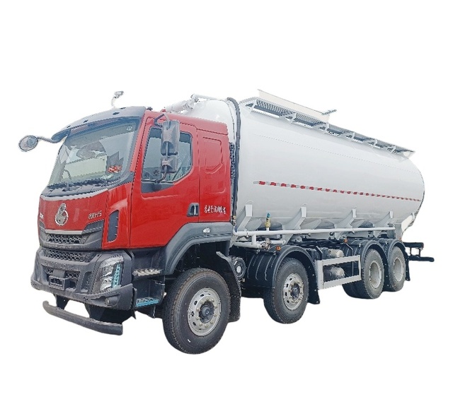 Cheng Long 35 Square Low Density Powder Material Transport Fuel Tanker Truck New Automatic for Petroleum Resin Particles Flours