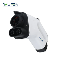 Adaptateur EV WUFEN CCS Combo 1, Prise CCS1 1000V 80A-250A, Connecteur de Charge DC, Nouveau, Certifié IP54, FCC CE pour