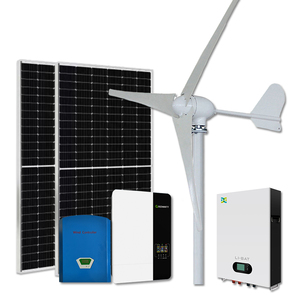 Paneles Solares Híbridos Europeos de 5Kw y Turbinas Eólicas para Electricidad Doméstica - Product Image 1