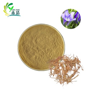 Venda Quente Fornecimento de Fábrica Extrato Herbal Natural de Alta Qualidade Pó de Extrato de Raiz de Gentiana 5% Gentiopicrina Extraído por Solvente - Product Image 1