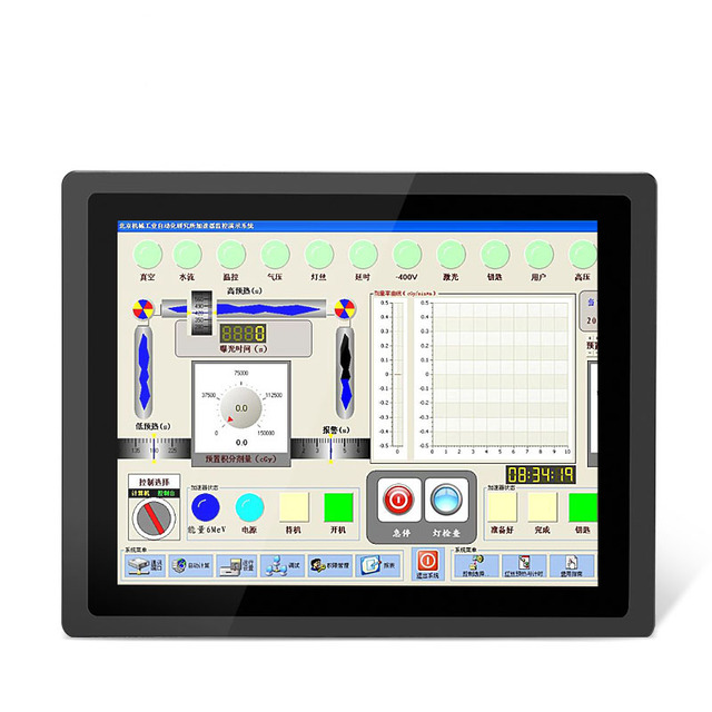 Industrial Panel PC 17 " Industrial All in One PC J1900 I3 I5 I7 Touch Screen Industrial PC