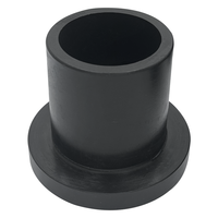 Bride de raccord de tuyau en HDPE de bonne qualité et anneau adaptateur de bride basket110mm bride anti-corrosion de pulvérisation de fer pour système de plomberie