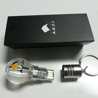 Ampoule à clé usb 2.0, clé USB, porte-clés, cadeau créatif