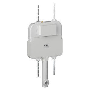 Cisterna empotrada RAK Ecofix de 6,3 litros ajustable para inodoro de 4,5-3 litros - Product Image 1