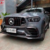 Z-ART 2020 2022 X167 GLE63 Coupé B-Style Trockenes Kohlefaser-Breitbau-Aerokit für Neuen GLE Coupé Exterieur-Tuning-Zubehör