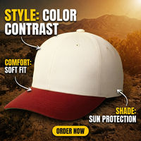 Casquette de baseball personnalisée unisexe OEM, 5 panneaux, en coton, avec logo brodé 3D, de haute qualité, à visière incurvée, tendance