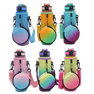 <b>Hot</b> <b>Water</b> <b>Bottle</b> Holder Adjustable Warmer / Cooler <b>Water</b> <b>Bottle</b> Sling Bag Cartoon Adjustable <b>Strap</b> for Walking and Hiking - Product Image 6