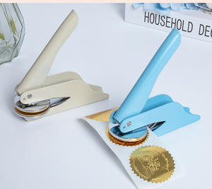 Pinza manual con sello de acero, herramienta de grabado, diseño de logotipo personalizado, placa de cobre especializada - Product Image 6