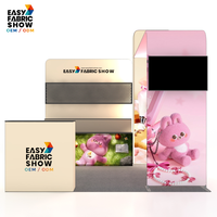 Stand d'exposition portable 10x10 pieds, installation sans outil, présentoir pour salon professionnel