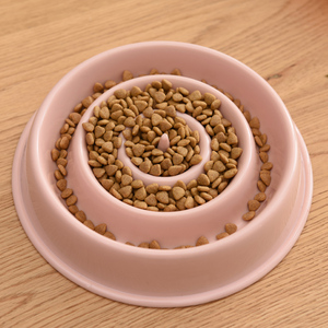 Vente chaude En Plastique pour animaux de compagnie <span class=keywords><strong>nourriture</strong></span> lente manger chien bol bol pour chien à alimentation lente - Product Image 1