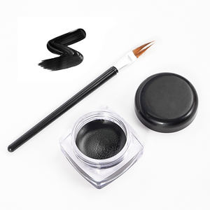 <span class=keywords><strong>Gel</strong></span> Eyeliner hitam cepat kering Logo kustom pemakaian panjang berpigmen tinggi halus krim Eyeliner tahan air dengan kuas - Product Image 4