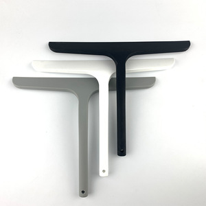 Escobilla de ducha para ventana y baño con soporte, 28 cm de ancho, escobilla de silicona con núcleo metálico - Product Image 3