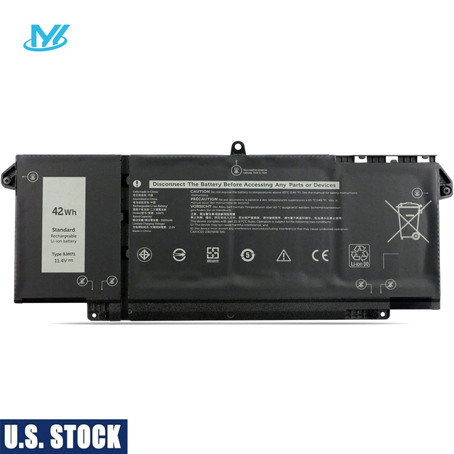 USA in Stock 42Wh 9JM71 Laptop Battery for Dell Latitude 5320 7320 7420 7520 Latitude 5320 2-in-1/7320 2-in-1/7420 2-in-1